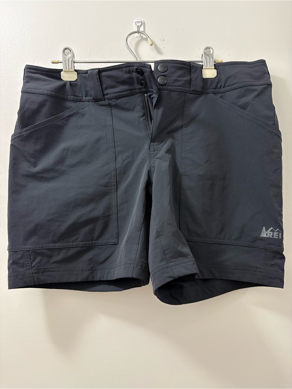 REI Women's Charcoal Outdoor Adventure Shorts